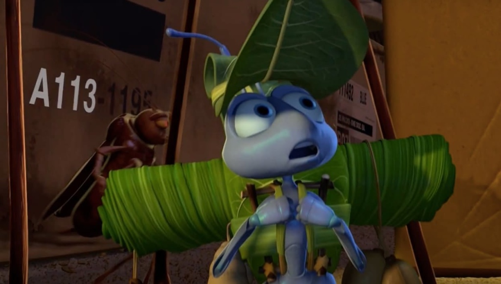 «Приключения Флика» — номер на коробке.